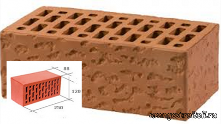 Сколько полуторного кирпича в квадратном метре кладки