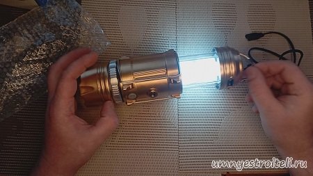 Multifunctional solar camping lamp GSH 9688 лампа мощностью 2 вата